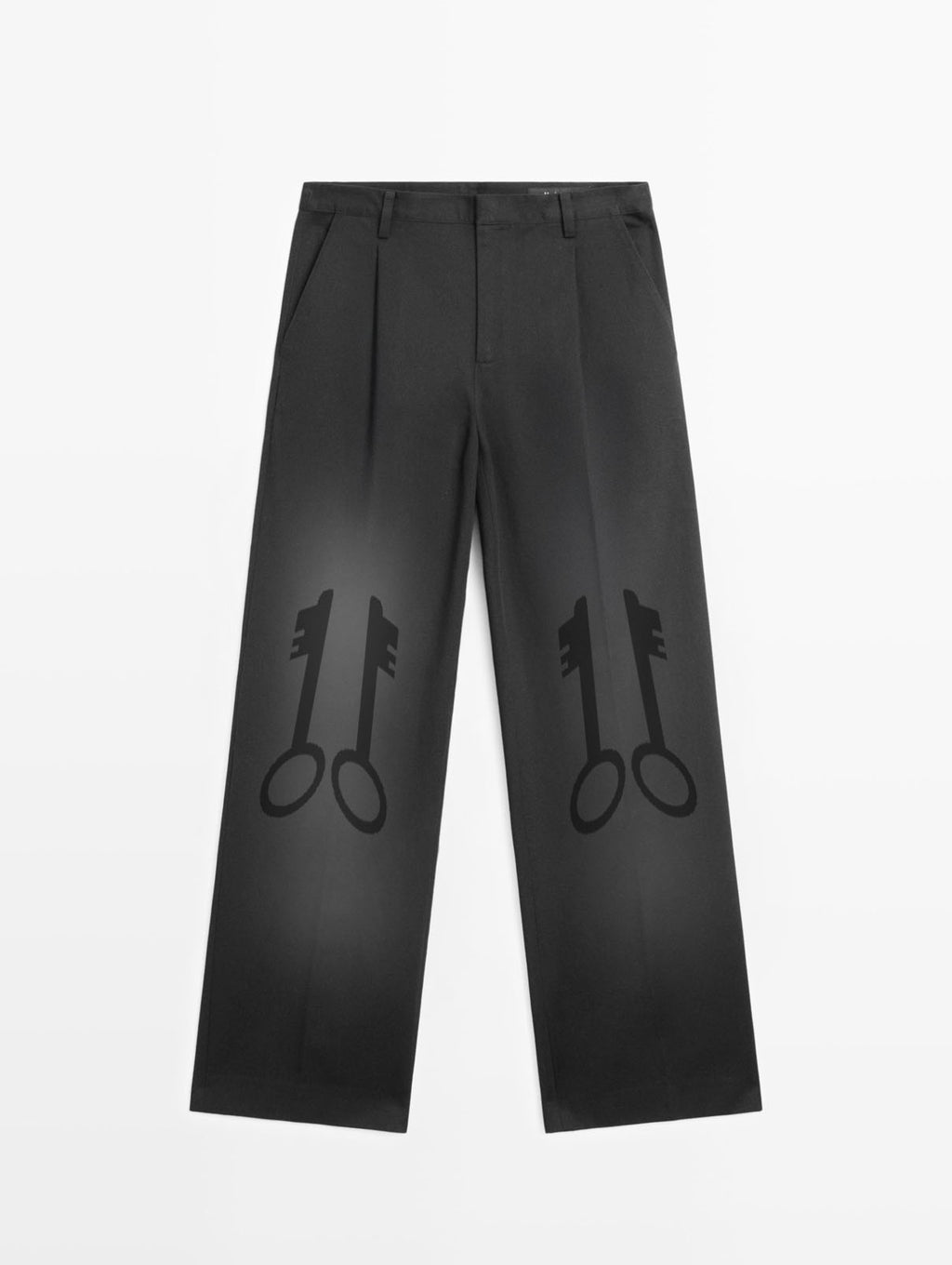 Pantalón traje lana upcycling